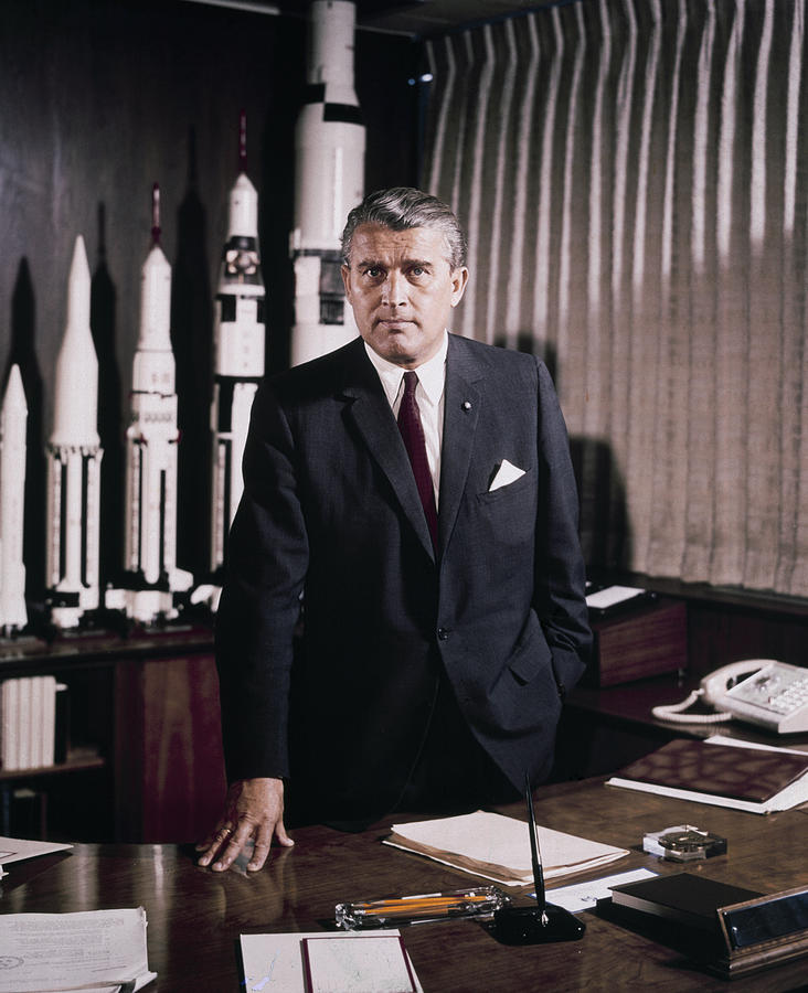 Wernher von Braun Photograph by Celestial Images