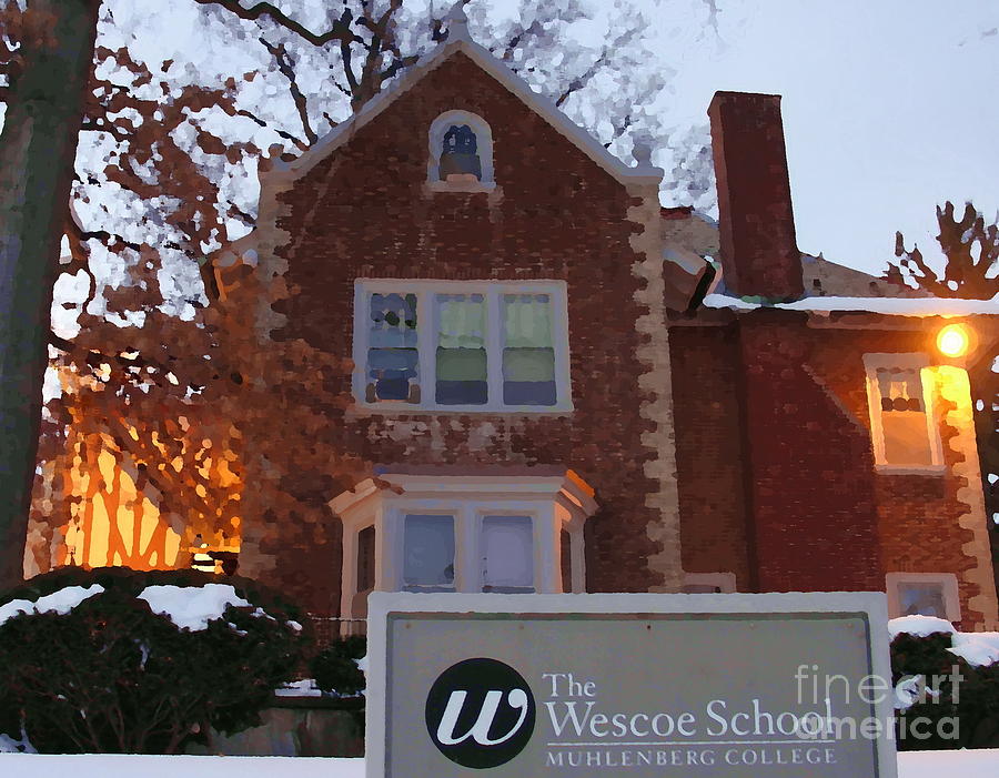 Wescoe School - Muhlenberg College Photograph by Jacqueline M Lewis