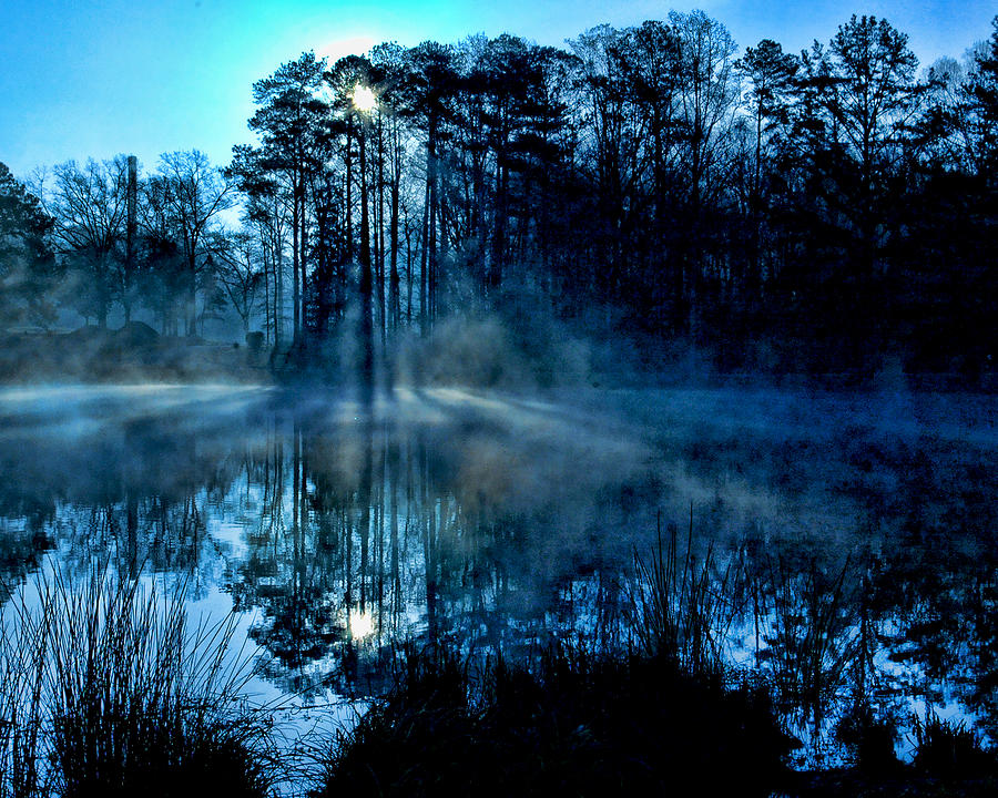 Wesleyan Cold Morning Photograph by Glenn Grossman