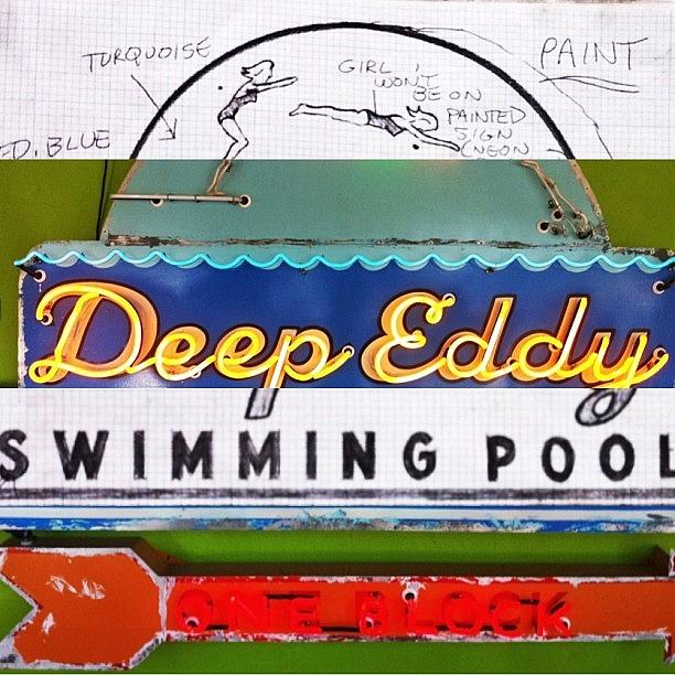 Deep Eddy Swimming Pool Photograph by Darcy Elizabeth Wheeler