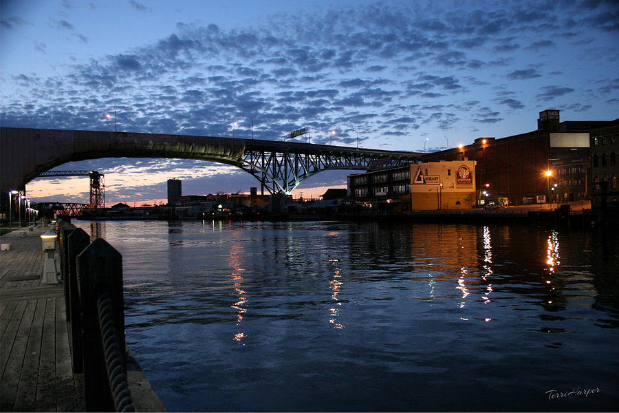 West Bank At Dusk Photograph by Terri Harper West Bank At Dusk Photograph by Terri Harper