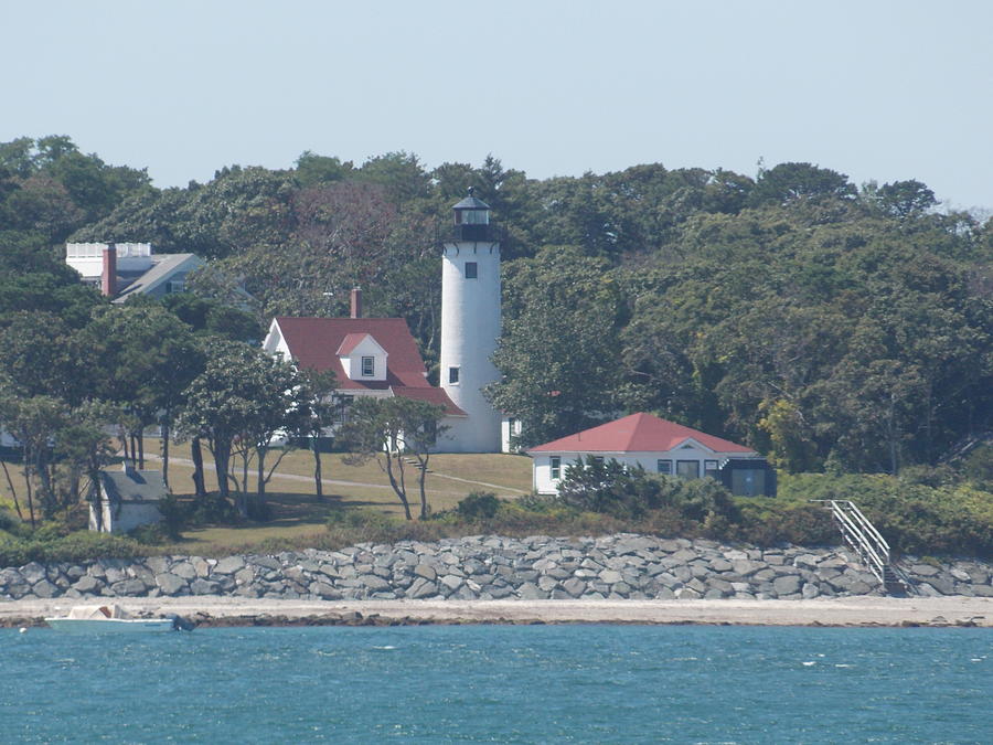 West Chop Lighthouse Photograph by Catherine Gagne