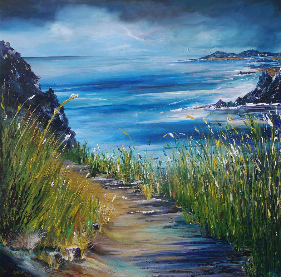 West coast of Ireland Painting by Conor Murphy