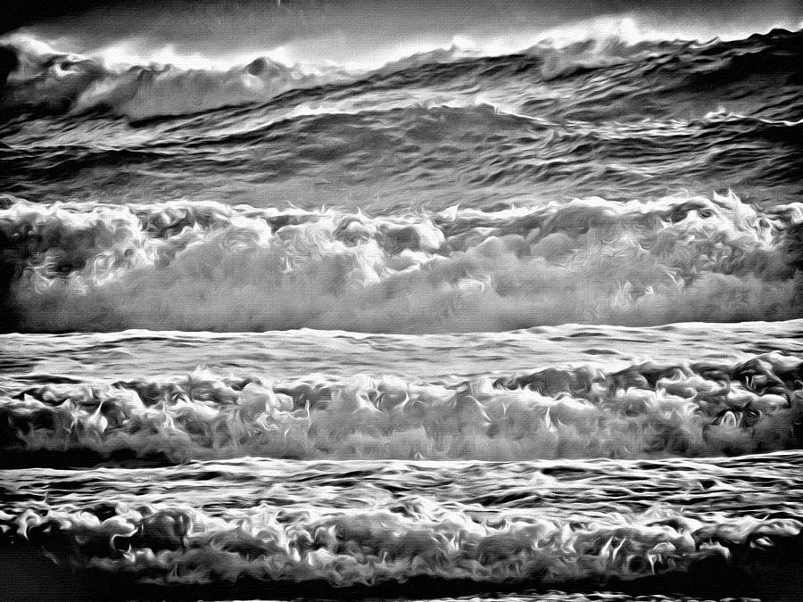 West Coast Waves Photograph by Roxy Hurtubise