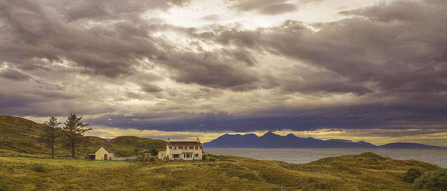 West Highlands Home - Scotland - Isle of Rum - Landscape Photograph by Jason Politte
