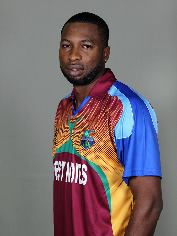 West Indies Portrait Session - ICC T20 World Cup Photograph by Clive Rose