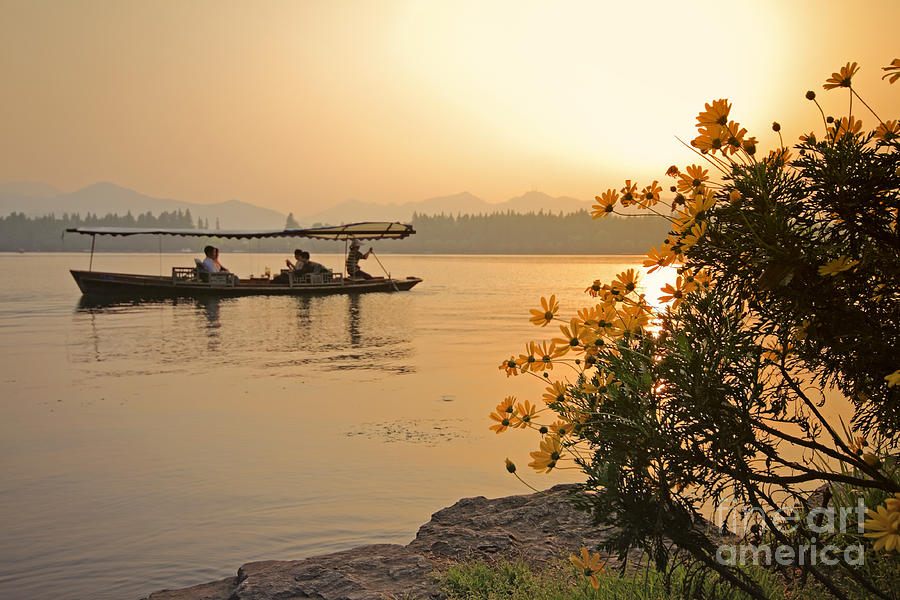West Lake Hangzhou Photograph by Charline Xia