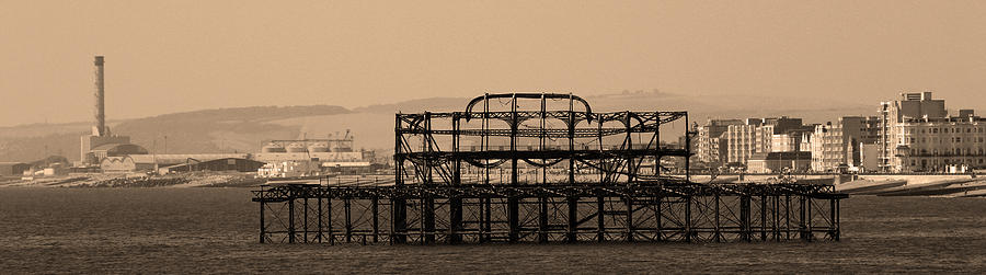West Pier Photograph by John Topman
