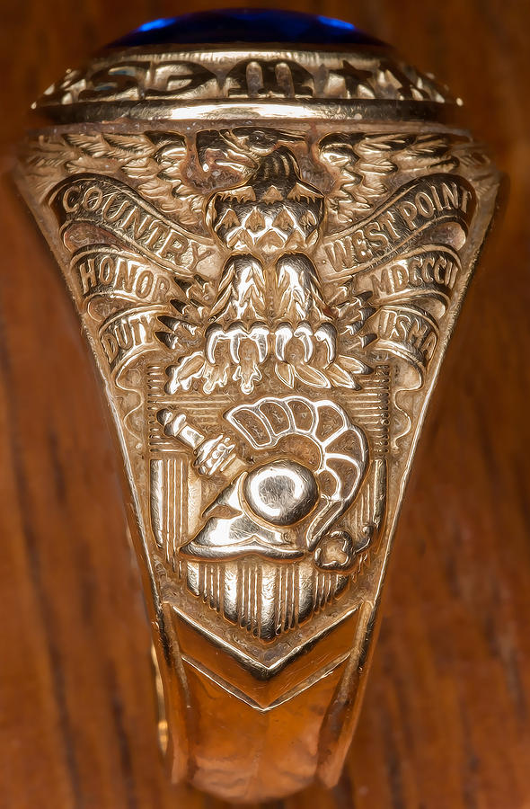 West Point Class Ring Photograph by Dan McManus