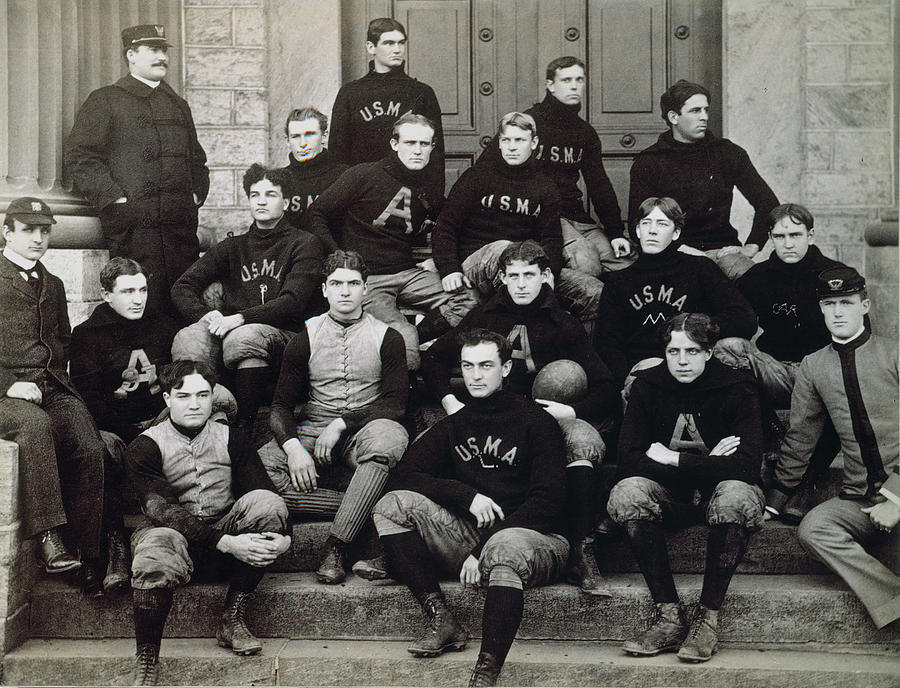 West Point Football Team Photograph by Granger