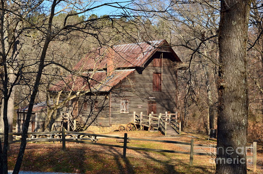 West Point Grist Mill Photograph by Bob Sample