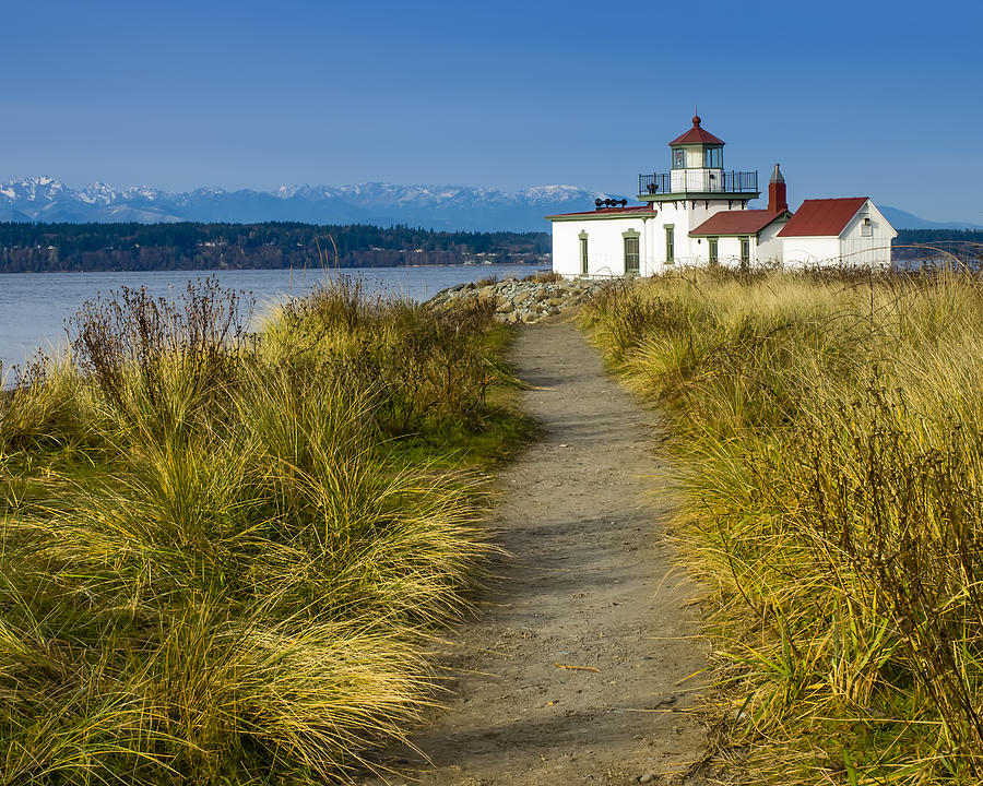 West Point Lighthouse Photograph by Kyle Wasielewski