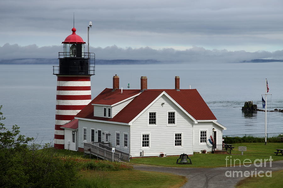 West Quody Head Light  Photograph by Christiane Schulze Art And Photography