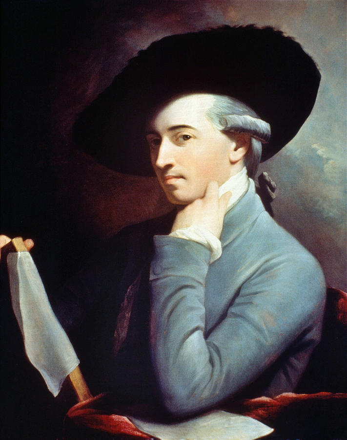 West Self-portrait Painting by Granger