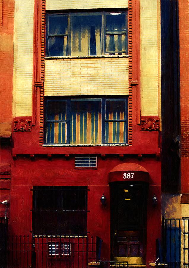 West Side Walk Up Painting by RC DeWinter