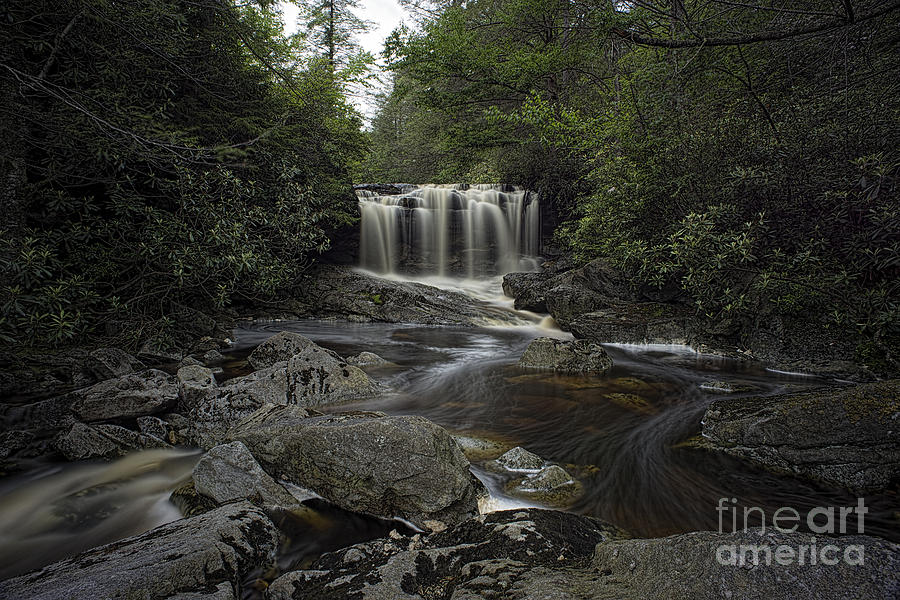 West Virgina waterfall Jornkbramann  Photograph by Dan Friend