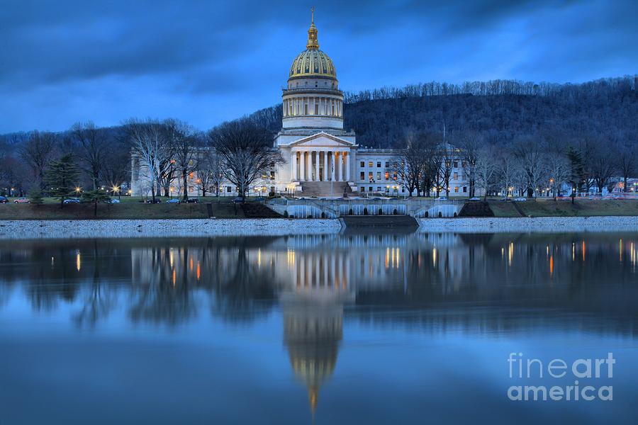 West Virginia Capitol Building Photograph by Adam Jewell
