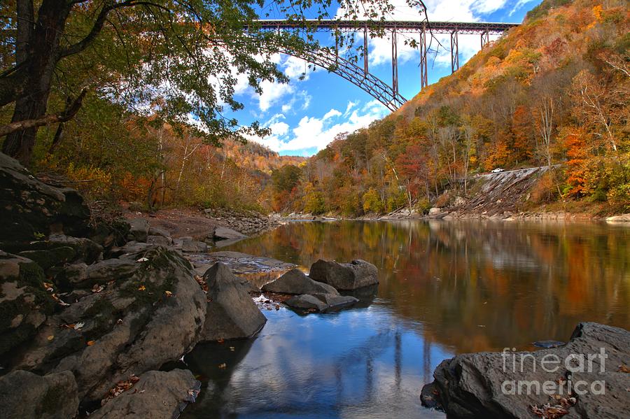 West Virginia New River Photograph by Adam Jewell