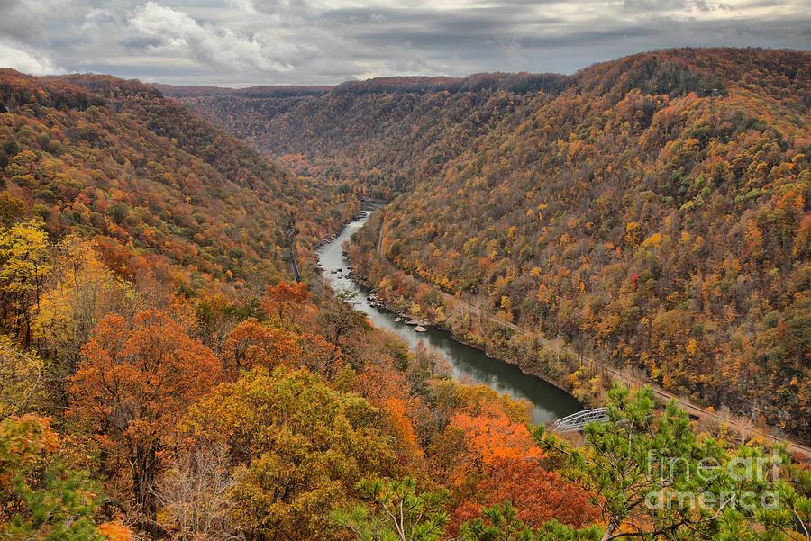 West Virginia New River Gorge Photograph by Adam Jewell