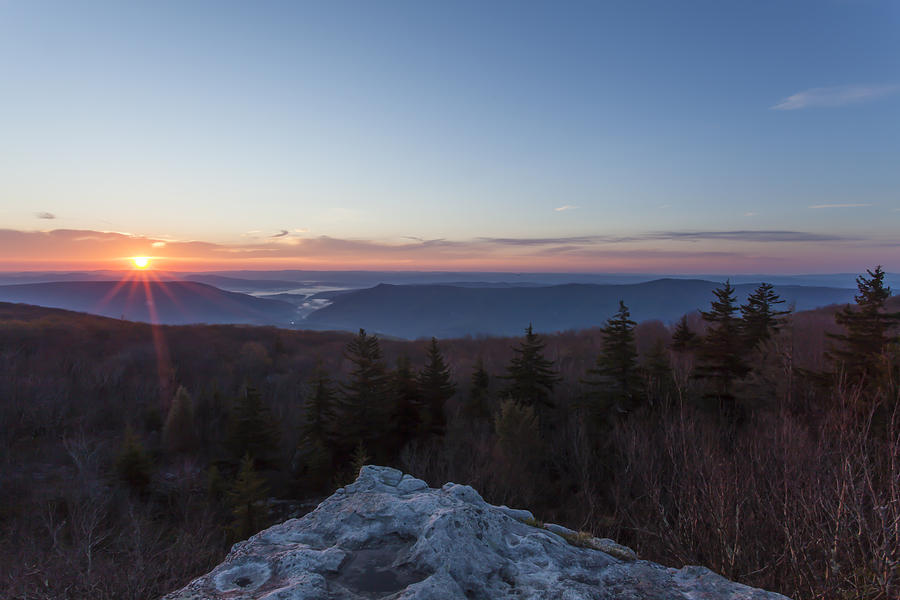 West Virginia Sunrise Photograph by Amber Kresge