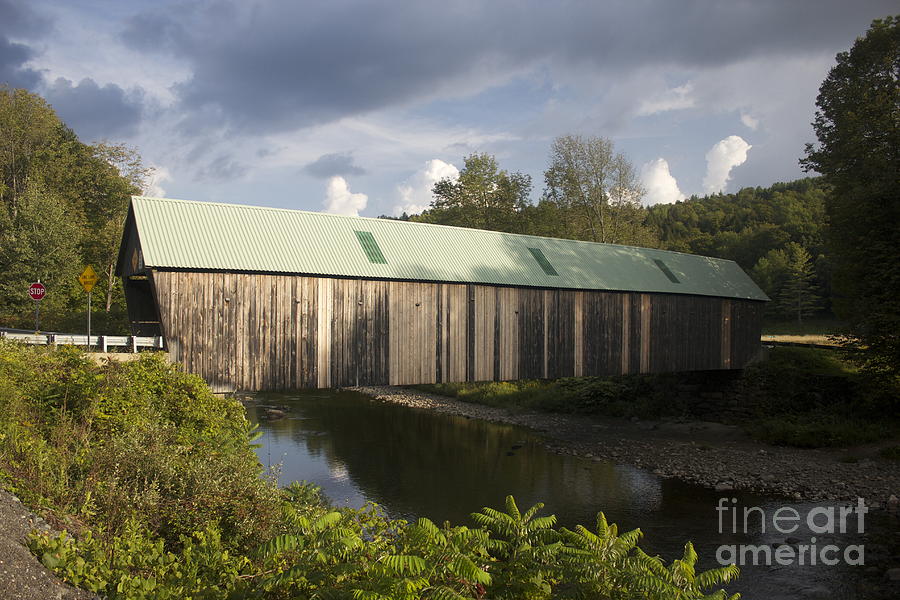 West Woodstock Covered Bridge Photograph by Amazing Jules