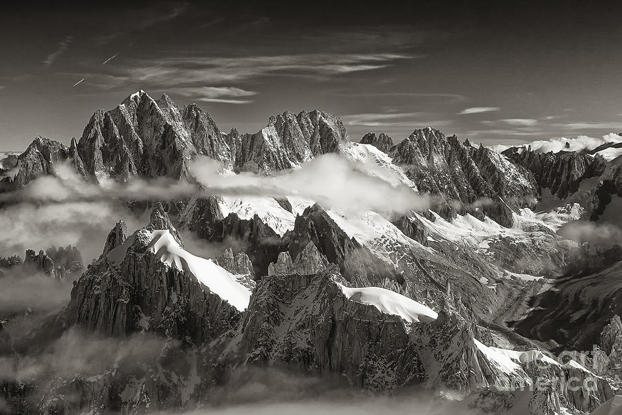 Western Alps - Panorama Photograph by Juergen Klust