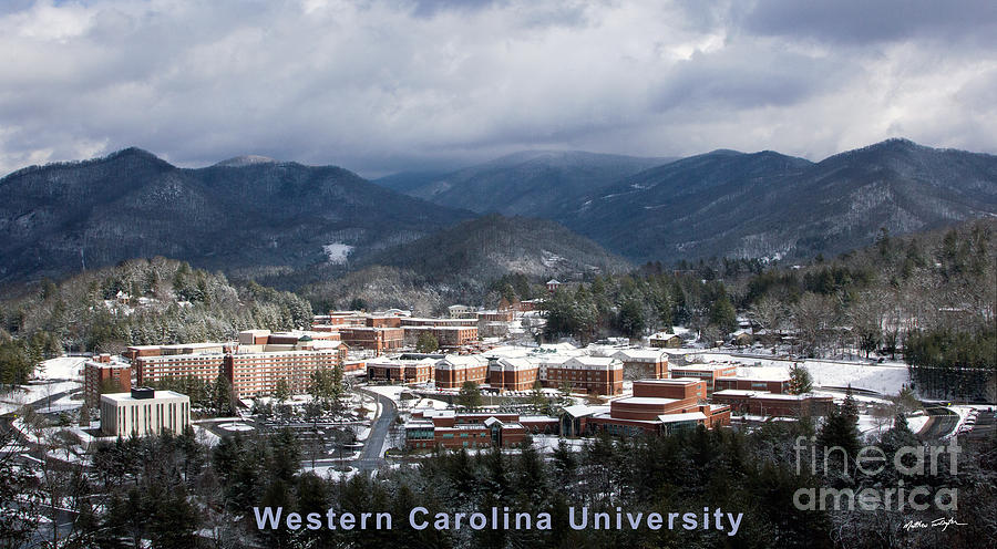 Western Carolina University Winter  Photograph by Matthew Turlington