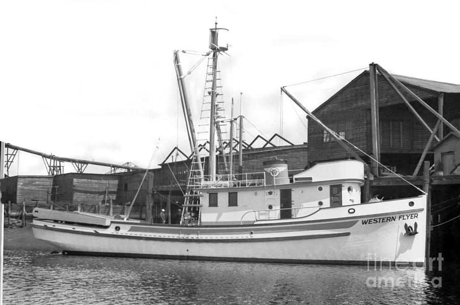 Tacoma Photograph - Western Flyer purse seiner Tacoma Washington State March 1937 by Monterey County Historical Society
