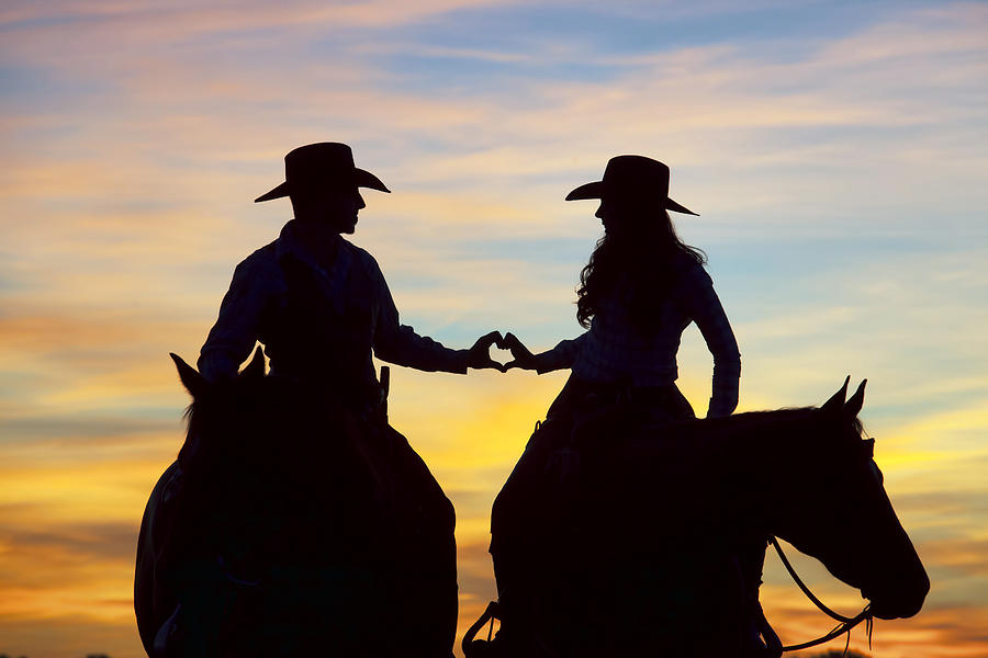 Western Hearts Photograph by Laura Greene - Fine Art America