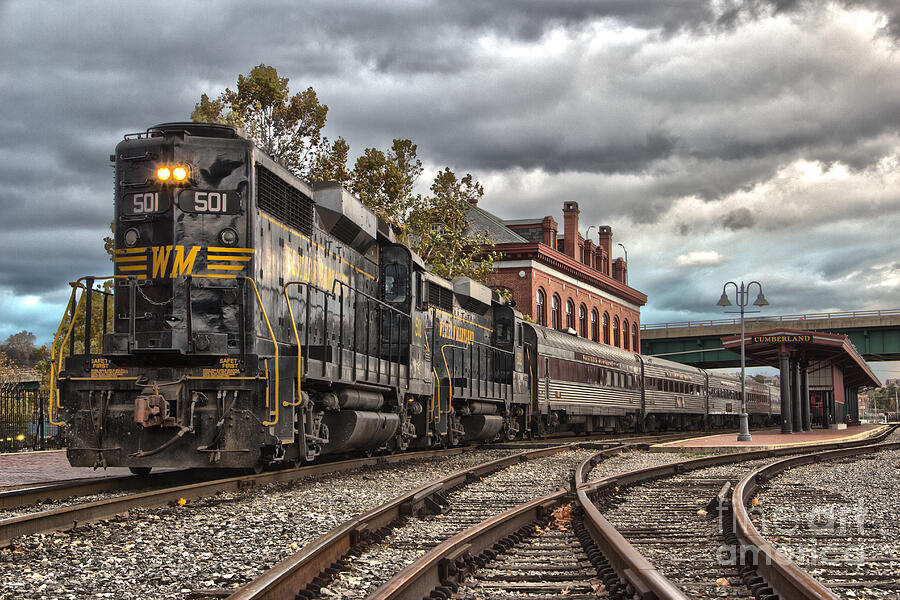 Western Maryland Scenic Railroad Photograph by Jeannette Hunt