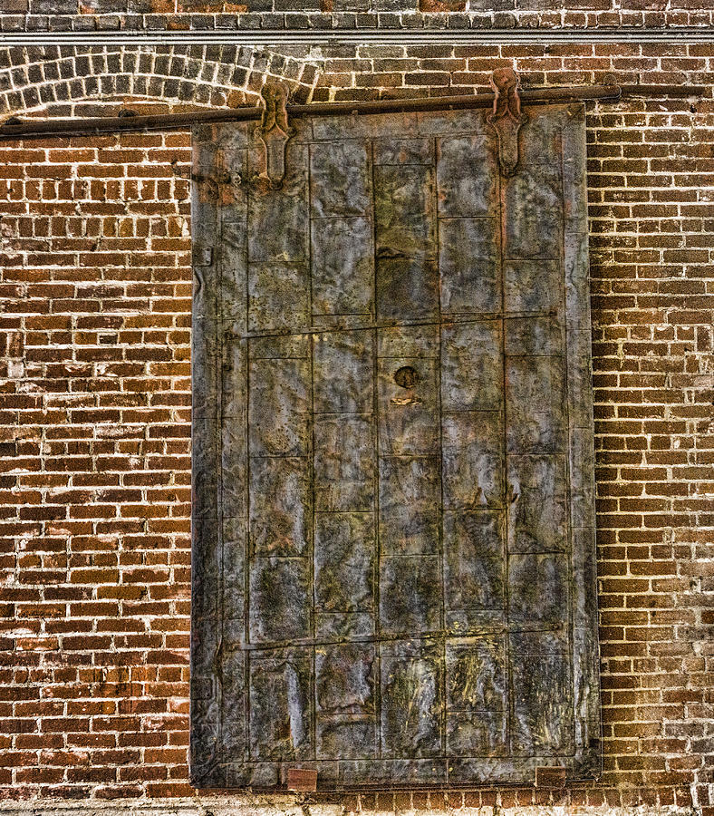 Western Metal Supply Door Digital Art by Photographic Art by Russel Ray Photos