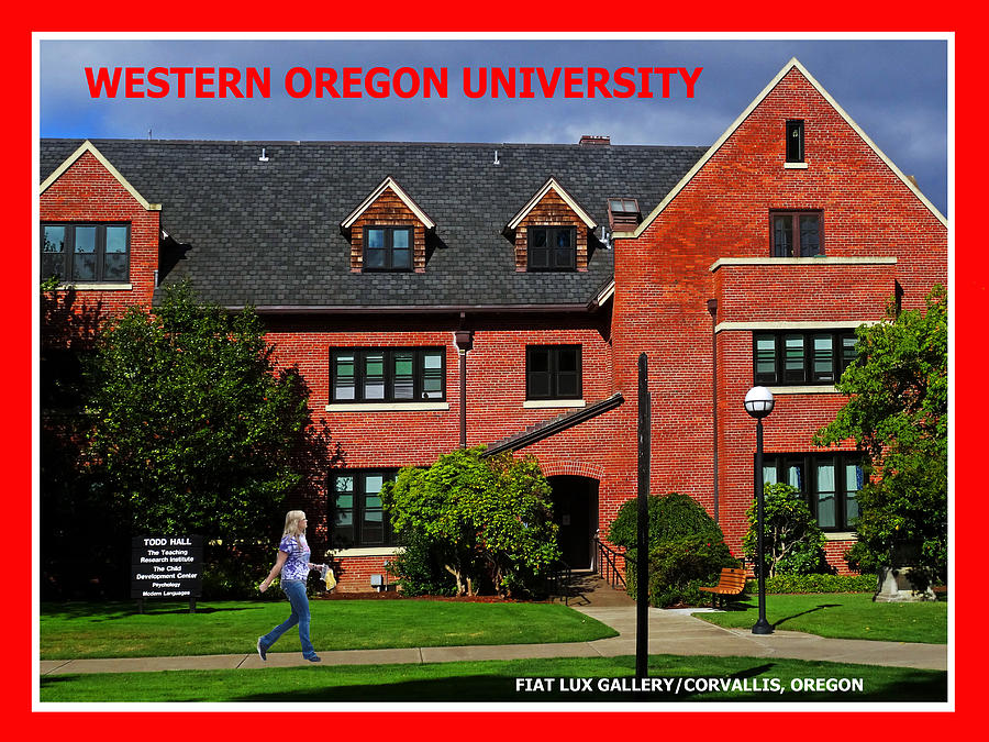 Western Oregon University IV Photograph by Michael Moore - Pixels