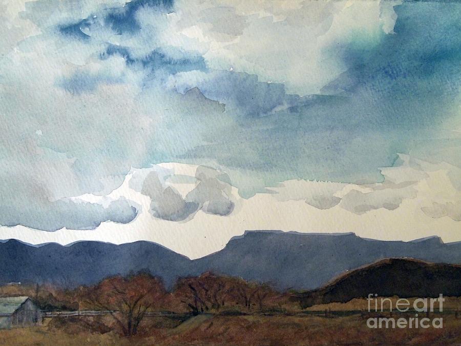 Western Sky Painting by Nancy Kane Chapman
