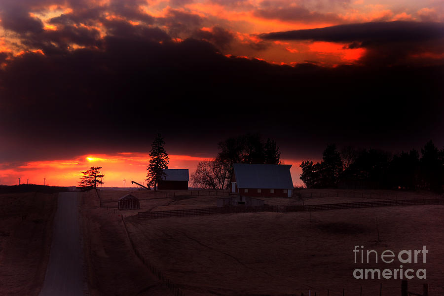 Western Sundown Photograph by Thomas Danilovich