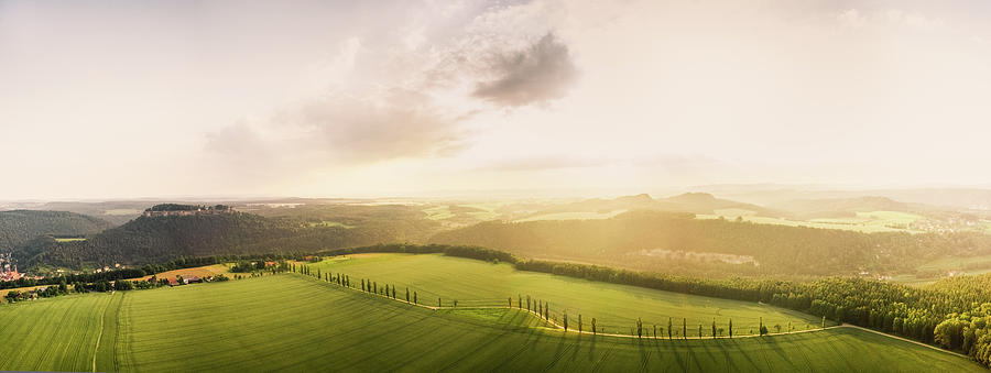 Western View From Lilienstein Photograph by Philipp Götze