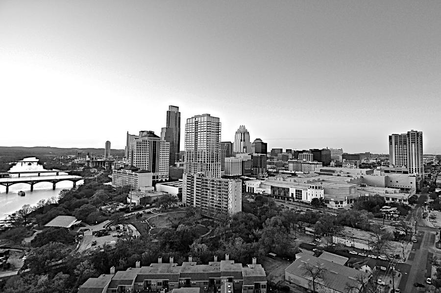 Austin TX Skyline 2013 Photograph by Kristina Deane