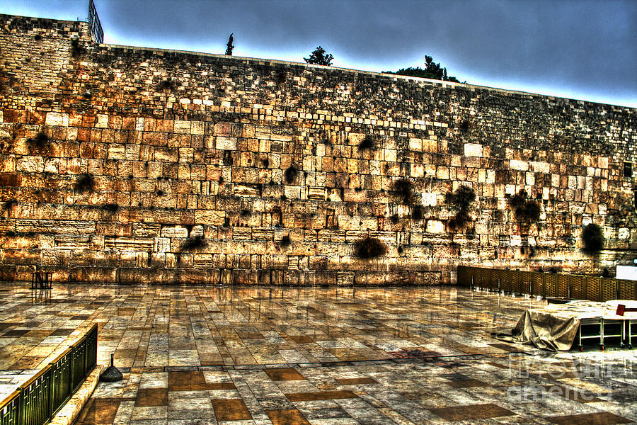 Western Wall In Israel Photograph by Doc Braham
