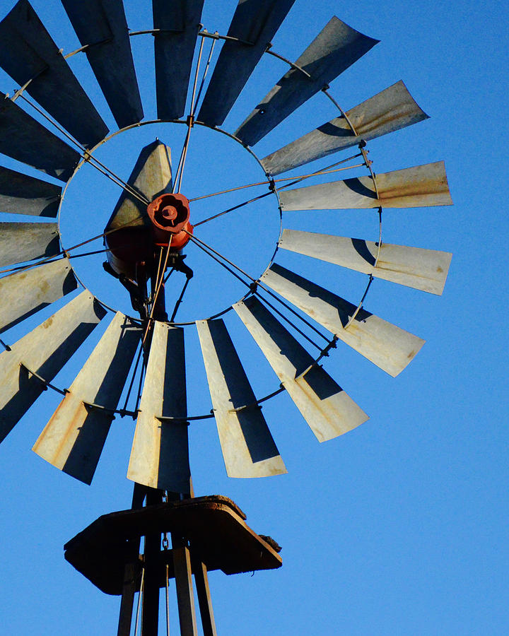 Western Windmill Photograph by Greni Graph