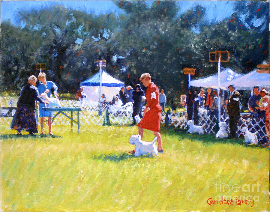Westies Show Painting