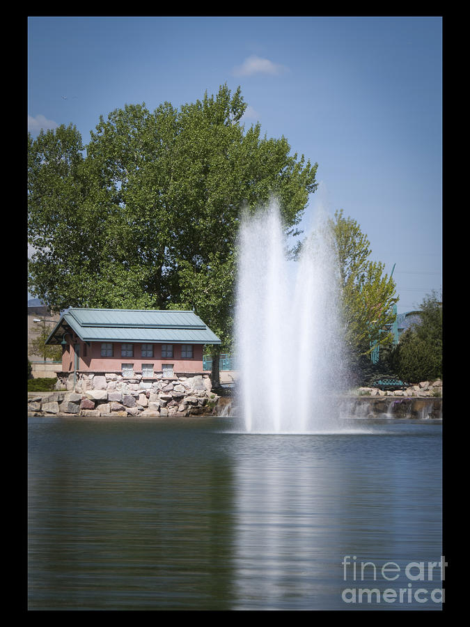 Westin Fountain and Pumphouse 2 Photograph by Jon Munson II
