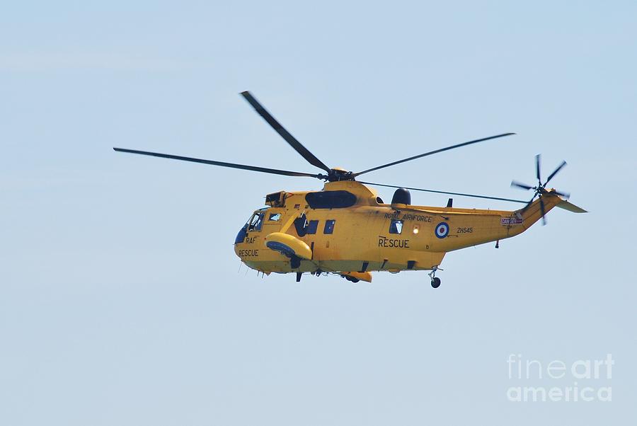 Westland Sea King helicopter Photograph by David Fowler