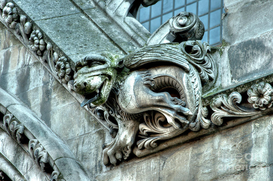 Westminster Abbey Gargoyle 5 Photograph by Deborah Smolinske
