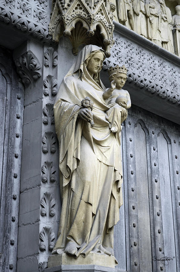 Westminster Abbey Madonna and Child Photograph by Shanna Hyatt - Fine ...
