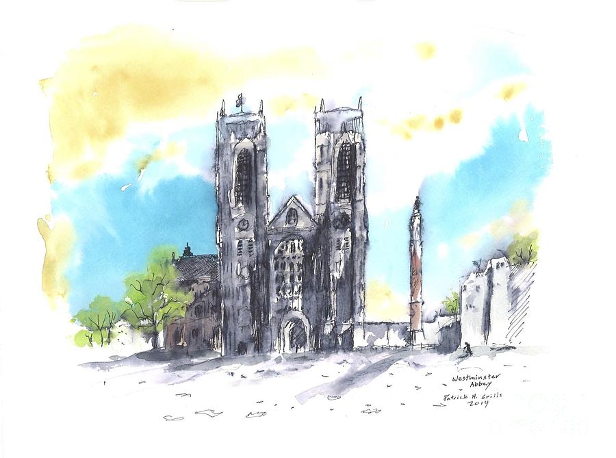 Westminster Abbey Painting by Patrick Grills