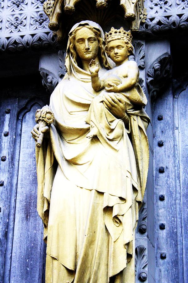Westminster Abbey Statue Photograph by Christopher Hoffman - Fine Art ...