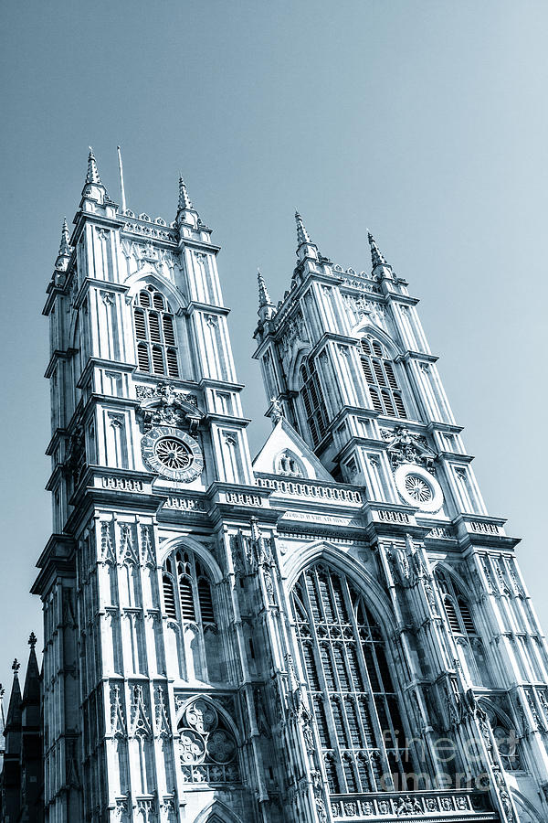 Westminster Abbey towers exterior London. Photograph by Peter Noyce