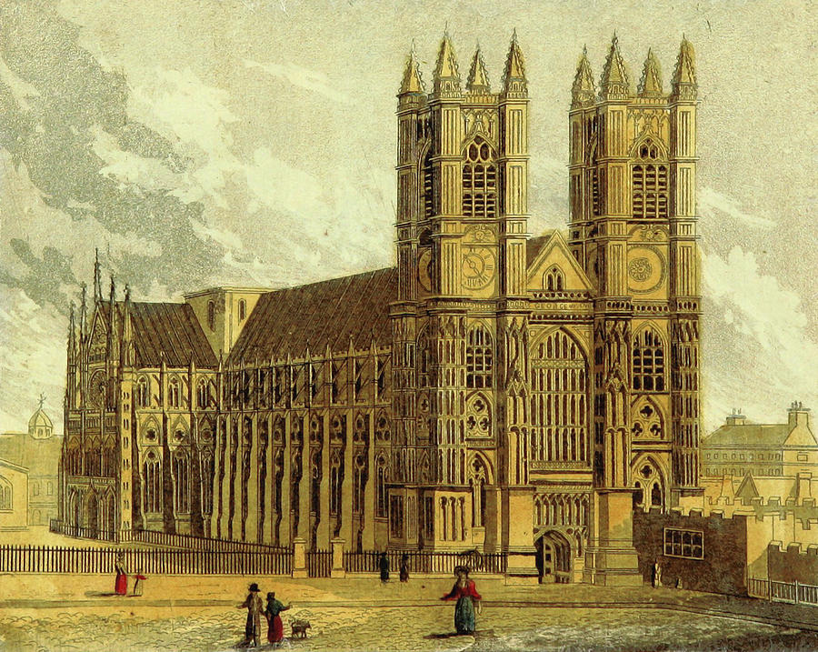 Westminster Abbey Drawing - Westminster Abbey, Uk, 19th Century by Litz Collection