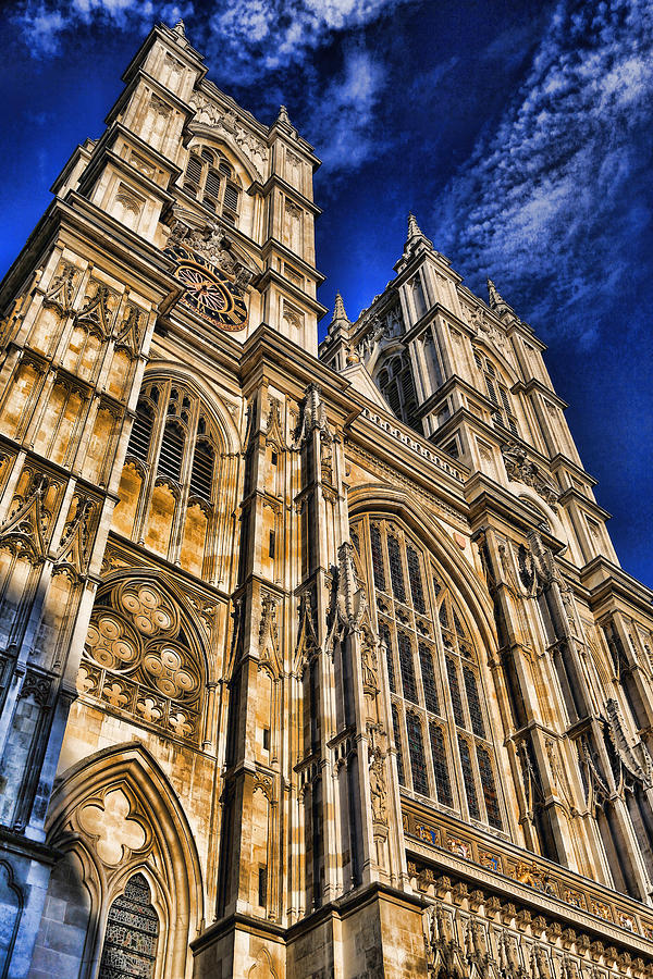 Architecture Photograph - Westminster Abbey West Front by Stephen Stookey