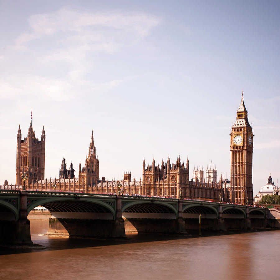 Westminster Bridge, Big Ben Photograph by Urbancow