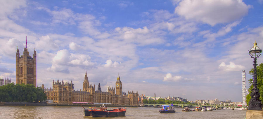 Westminster  Bridge HDR Photograph by David French